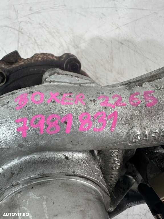 Turbina PEUGEOT BOXER 2.2 euro 5 cod piesa 7981831 - 7