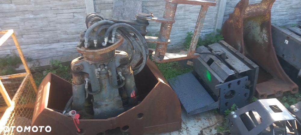 Łyżka chwytakowa 60cm verachter 56cm m. uszami obrotowa hydrauliczna do kop kołowej - 15