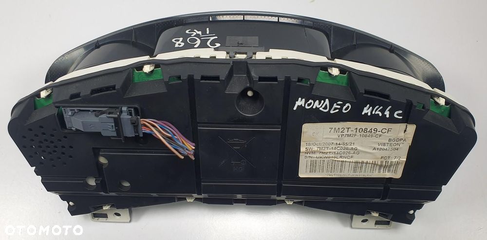 LICZNIK OBROTOMIERZ FORD MONDEO MK4 7M2T-10849-CF EUROPA - 5
