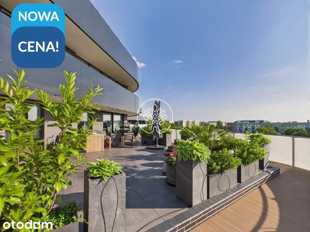 Perłowa Dolina, taras 160m2, wysoki standard