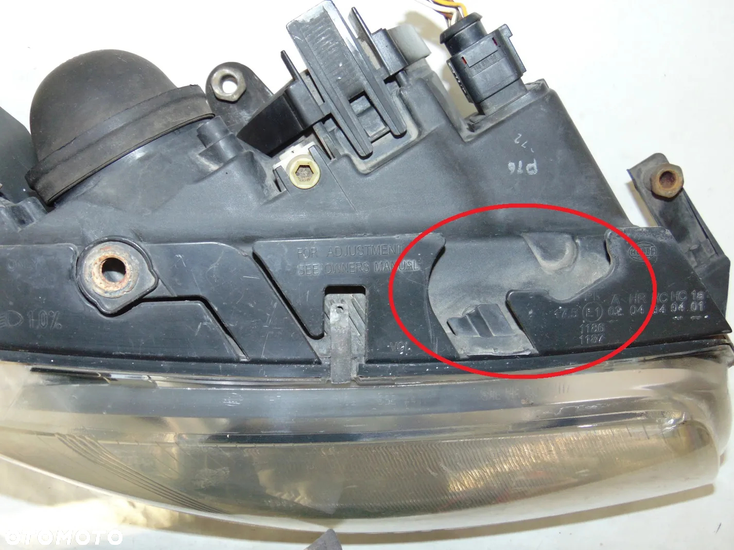 ORYGINAŁ lampa przednia przód prawa 3B0941016AG VW Volkswagen Passat B5 FL lift 00-05r - 9