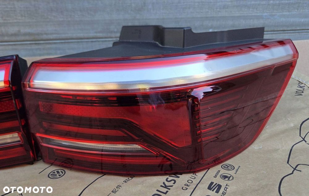 volkswagen multivan transporter t7 tył lampa tylna lampy komplet eu - 7
