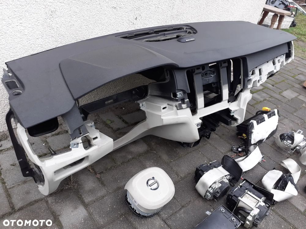 Volvo S90 Deska Konsola Pasy Poduszki - 4