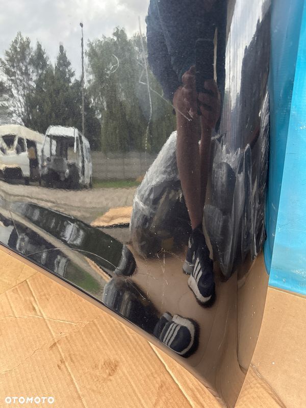 VW T5 TRANSPORTER MULTIVAN CARAVELLA 03- maska czarny metalik bez rdzy - 6