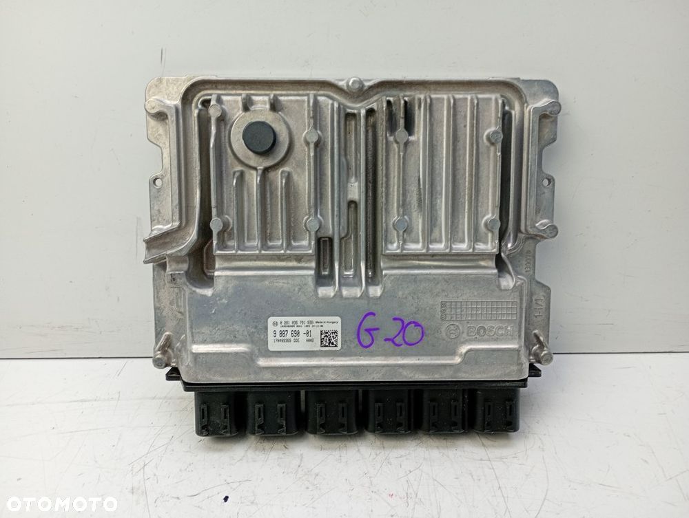 sterownik silnika komputer bmw 3 g20 g21 2.0 diesel 9887690 0281036791 - 1