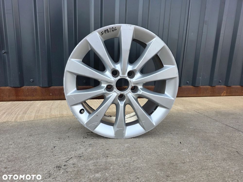 FELGA ALUMINIOWA AUDI A4 A5 A6 VW SEAT 8.0J R17 ET 39 4G0601025BH S18/26 OK - 1