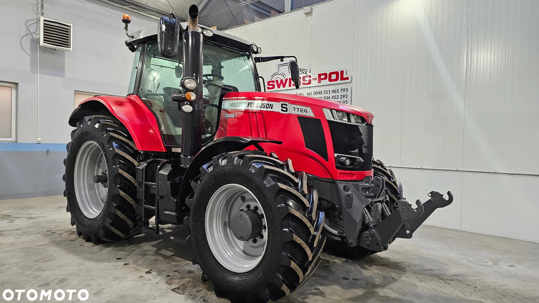Massey Ferguson 7724 Dyna 6 Transport Jak 7722 dyna 6 724 Profi  Valtra T  824 Vario  Arion 810 john 7730 - 6