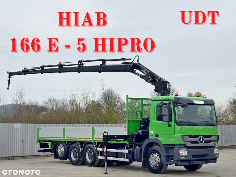 Mercedes-Benz Actros 3236 * SKRZYNIA 7,90 m + HIAB 166 E - 5 HIPRO + PILOT /8x4 - 1
