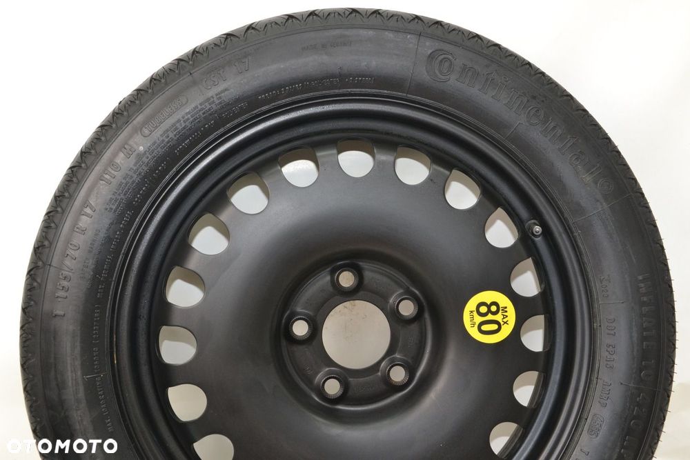 KOŁO DOJAZDOWE R17 MERCEDES E W211 W212 W219 ZESTAW -30 - 2
