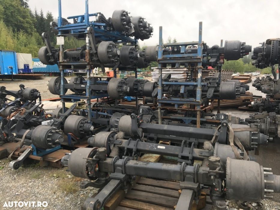 Axe semiremorci din dezmembrari SAF , BPW eco eco plus , Samro , ROR , SMB , GIGANT , TRAILOR , Schmitz, Mercedes, KOGEL AXA - 2