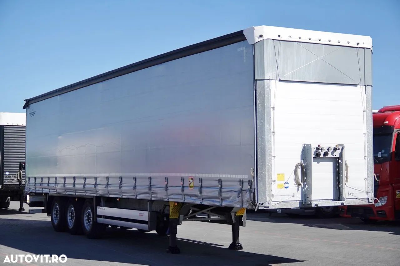 Schmitz Cargobull CORTINĂ STANDARD SCHMITZ / AXĂ RASTRÂNDĂ / ACOPERIȘ RASTRÂND / 2022 - 1