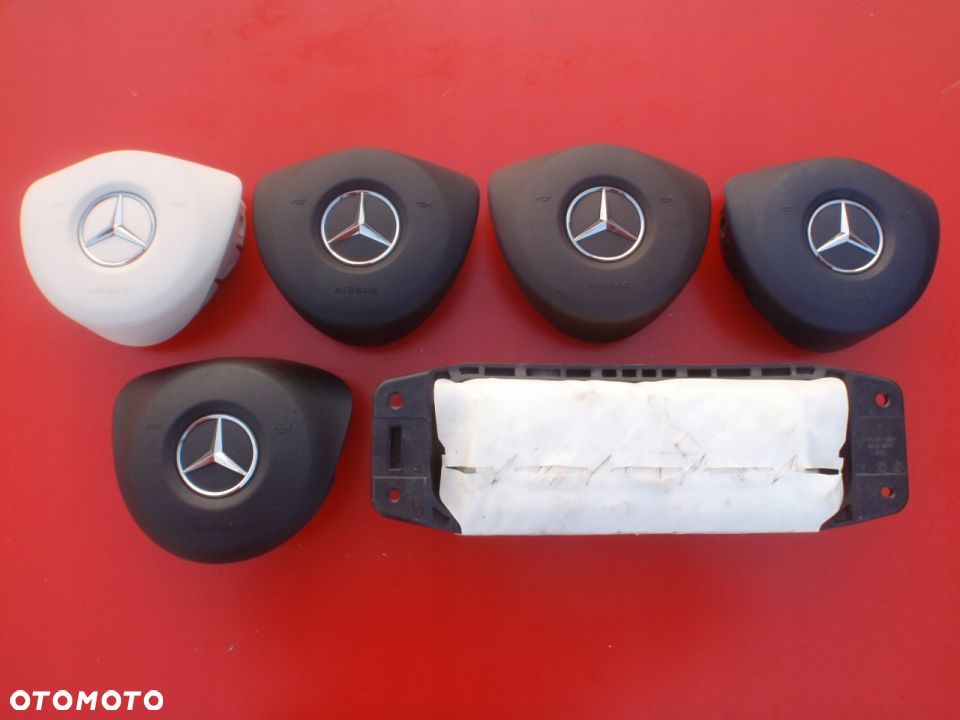 MERCEDES C W205 AIRBAG PODUSZKI PASY KURTYNA USA ! - 8