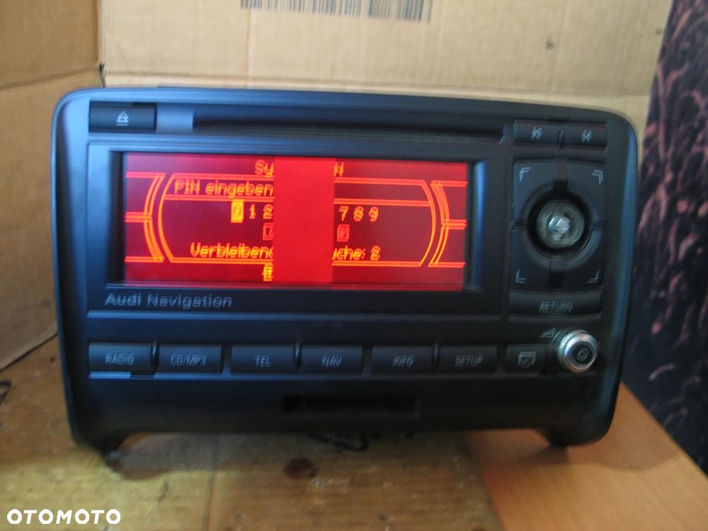 radio radioodtwarzacz nawigacja audi TT II 8J0035192L