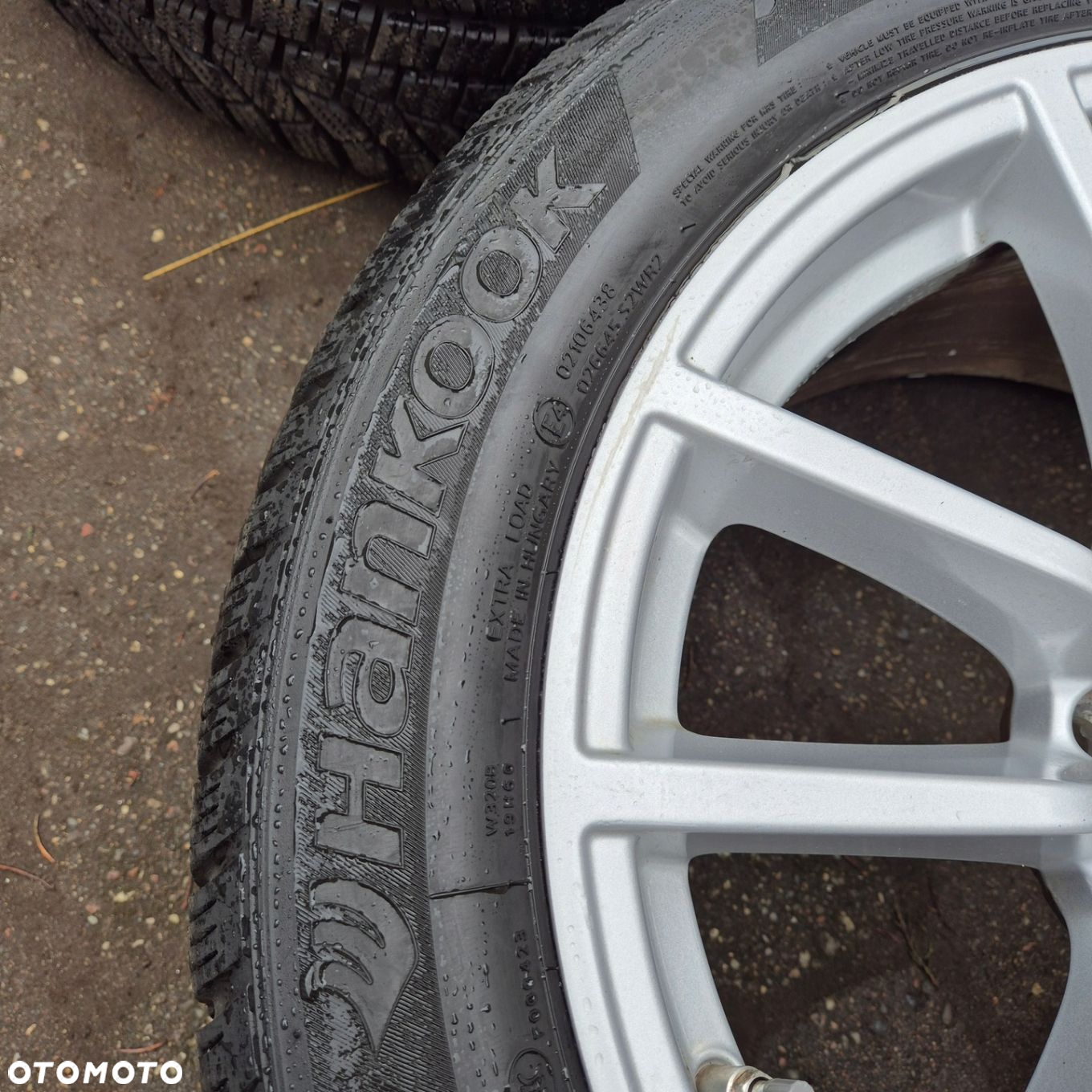 ZIMA FELGI KOŁA 17 BMW 3 G20 G21 4 G22 G23 G26 225/50 R17 HANKOOK 2022r - 7