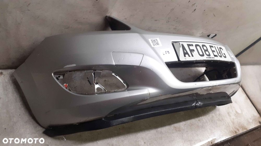 } ZDERZAK PRZÓD PRZEDNI DO OPEL ZAFIRA B 2 II LIFT FL Z157 Z176 SREBRNY HALOGENY  DO MALOWANIA !!! - 4