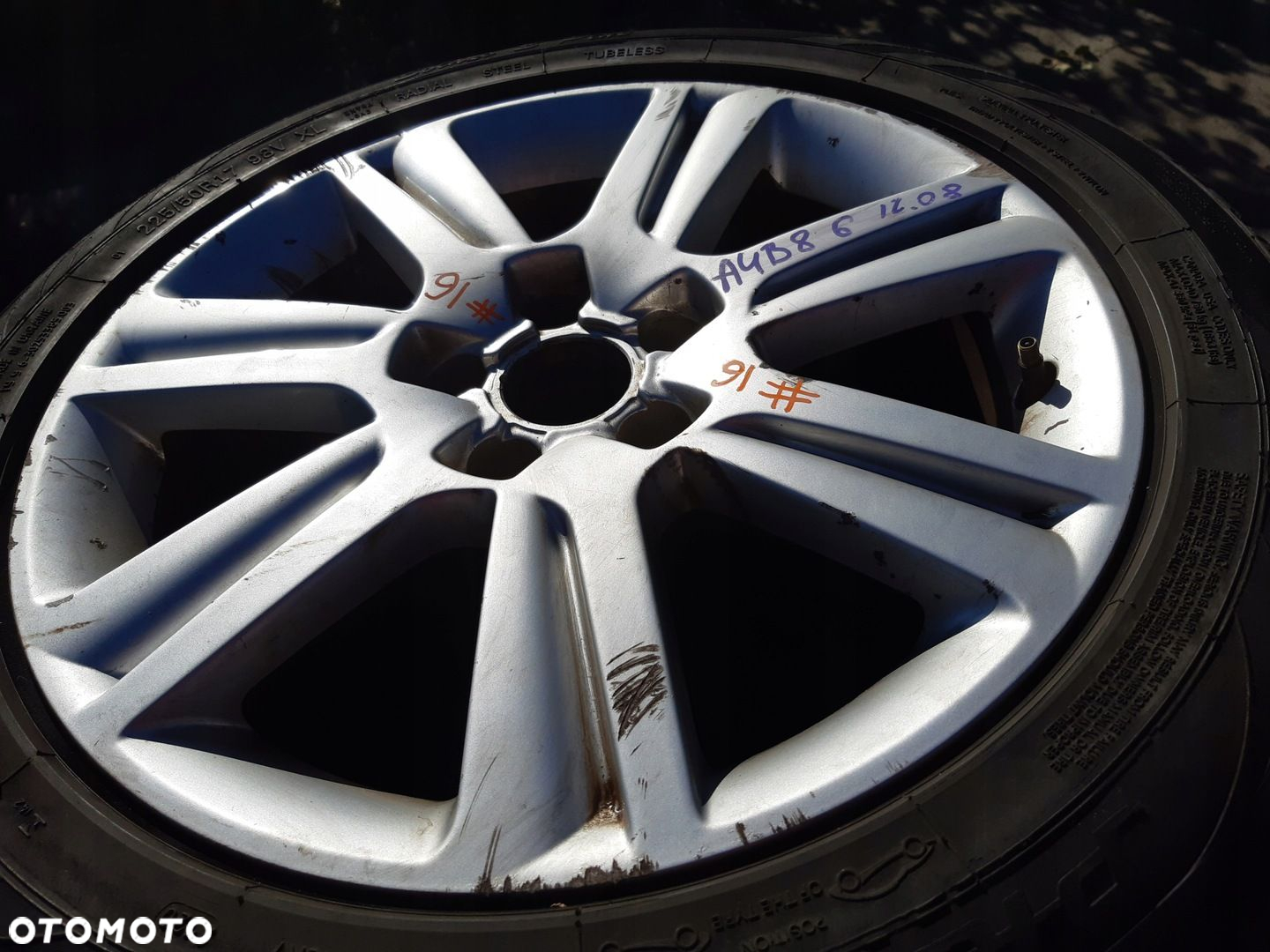 AUDI A4 B8 A5 8T FELGA ALUMINIOWA 7.5J 17 ET45 8K0601025B - 5
