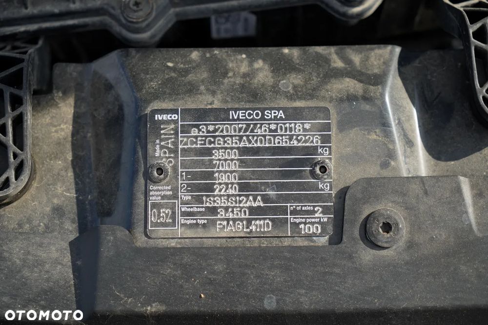 Iveco 35-140 / ZWYŻKA / PODNOŚNIK KOSZOWY FRANCE ELEVATEUR 141 TLE / 4 PODPORY / MANUAL / 2020  R - 37