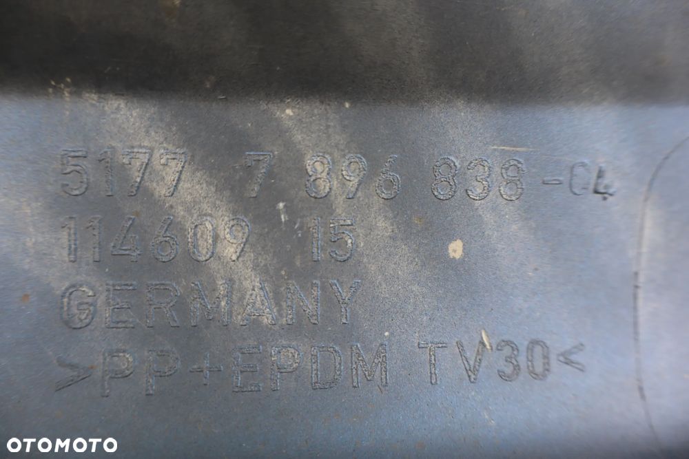PRÓG NAKŁADKA LISTWA PROGOWA PRAWA BMW 5 E60 E61 M-PAKIET M5 51777896838 7896838 2003 - 18