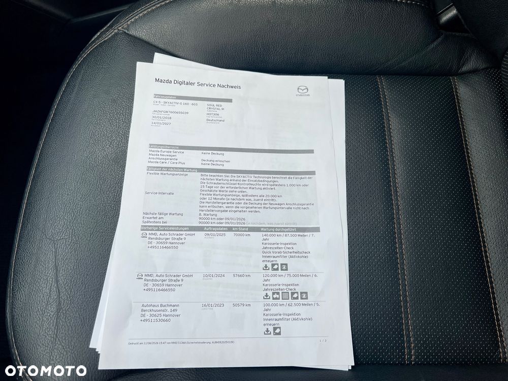 Mazda CX-5 SKYACTIV-G 160 AWD Sports-Line - 34