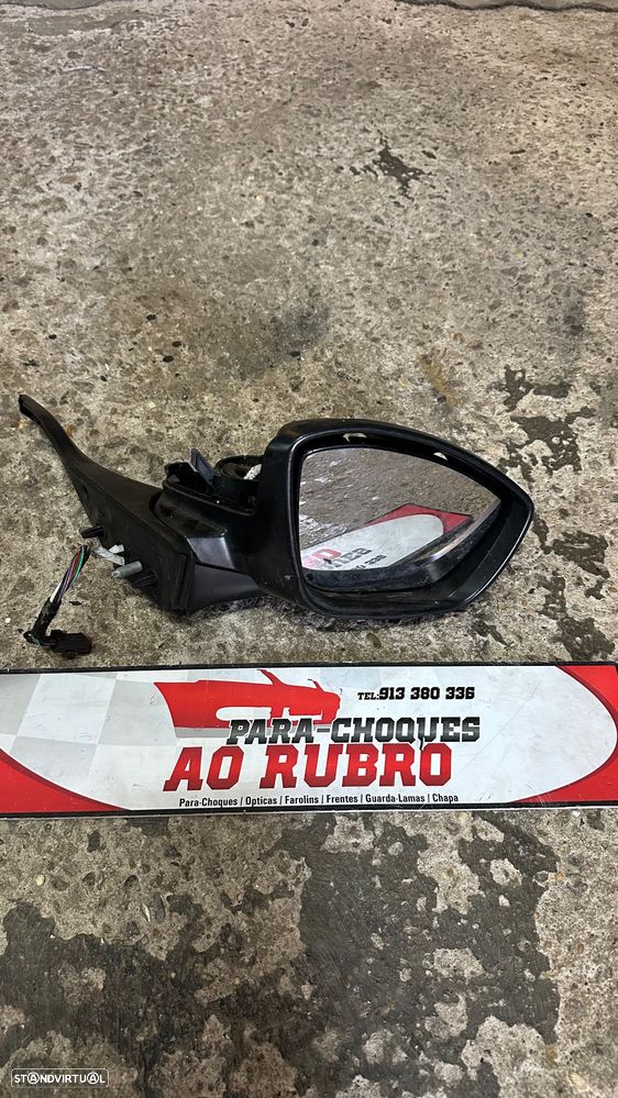Espelho drt Peugeot 208 2012 - 2