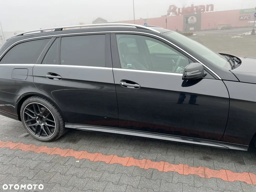 Przód kompletny zderzak AMG maska błotniki chłodnice pas przedni lampy LED OE Mercedes W212 Lift C197 - 23