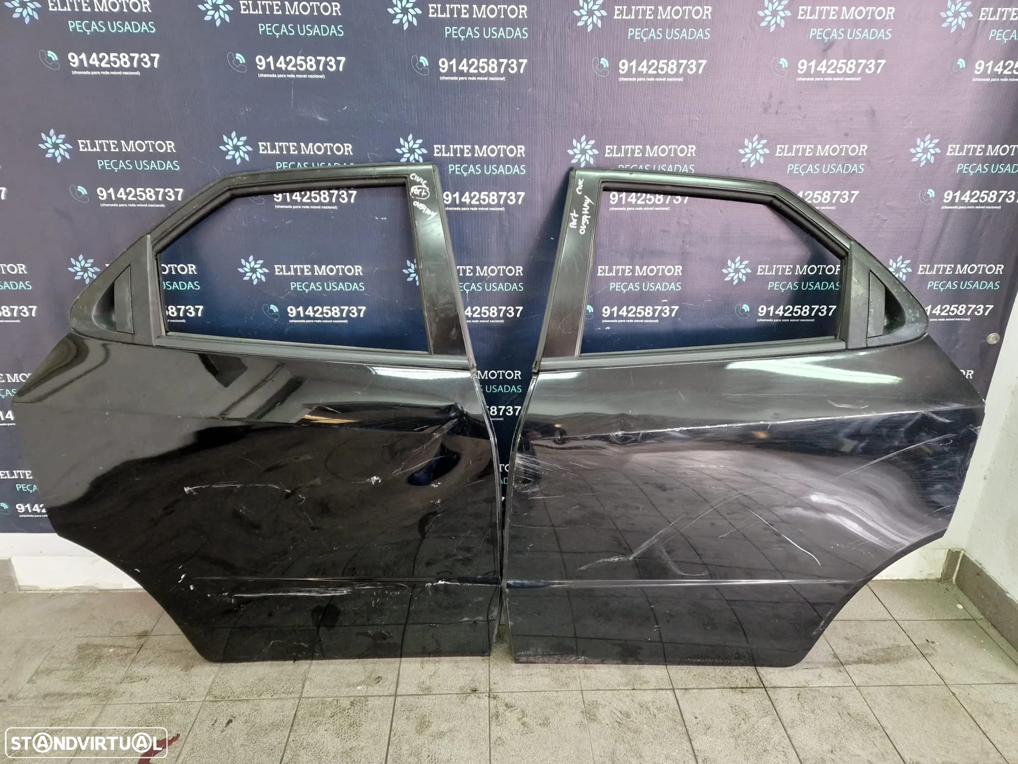 Porta usada HONDA CIVIC FN2 FK8 5 PORTAS HATCHBACK FRENTE TRASEIRA ESQUERDA VIII ENVIO GRATIS - 28