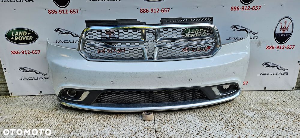 Dodge Durango III LIFT 2017- Kompletny Zderzak przód Zderzak przedni 6x PDC  CITADEL Kolor PW7 BIAŁY - 2
