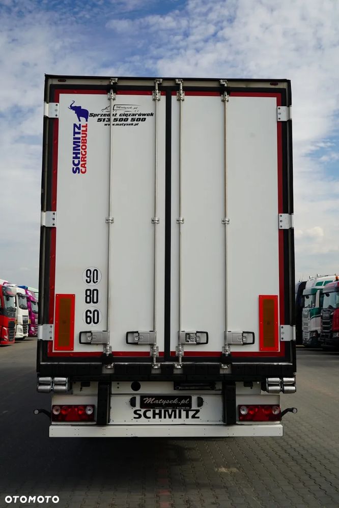 Schmitz Cargobull CHŁODNIA / CARRIER VECTOR 1550 / DOPPELSTOCK / 2 OSIE PODNOSZONE / SAF - 12