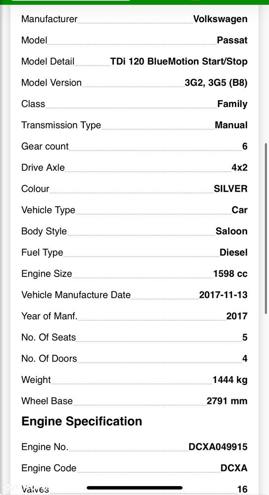 SKRZYNIA BIEGÓW VOLKSWAGEN PASSAT B8 QXA nr mag L486 - 6