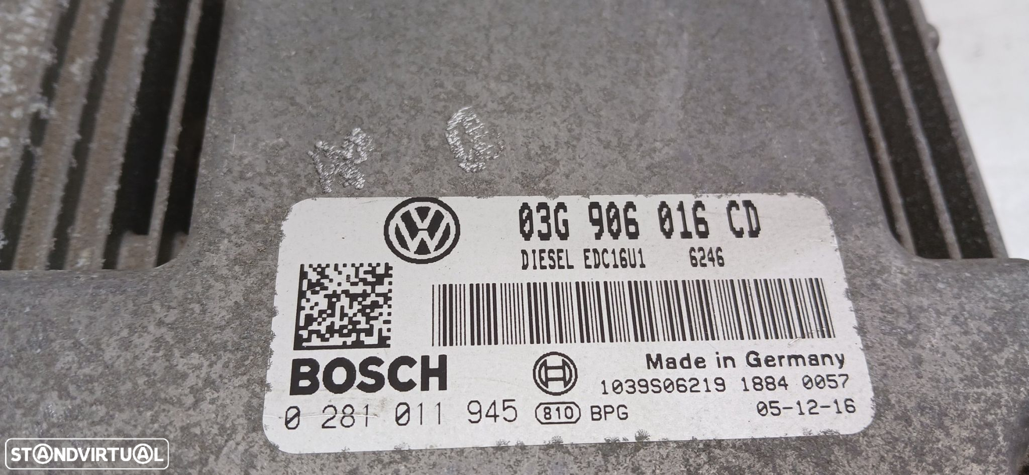Centralina motor / ECU VOLKSWAGEN Touran (1T) - 4