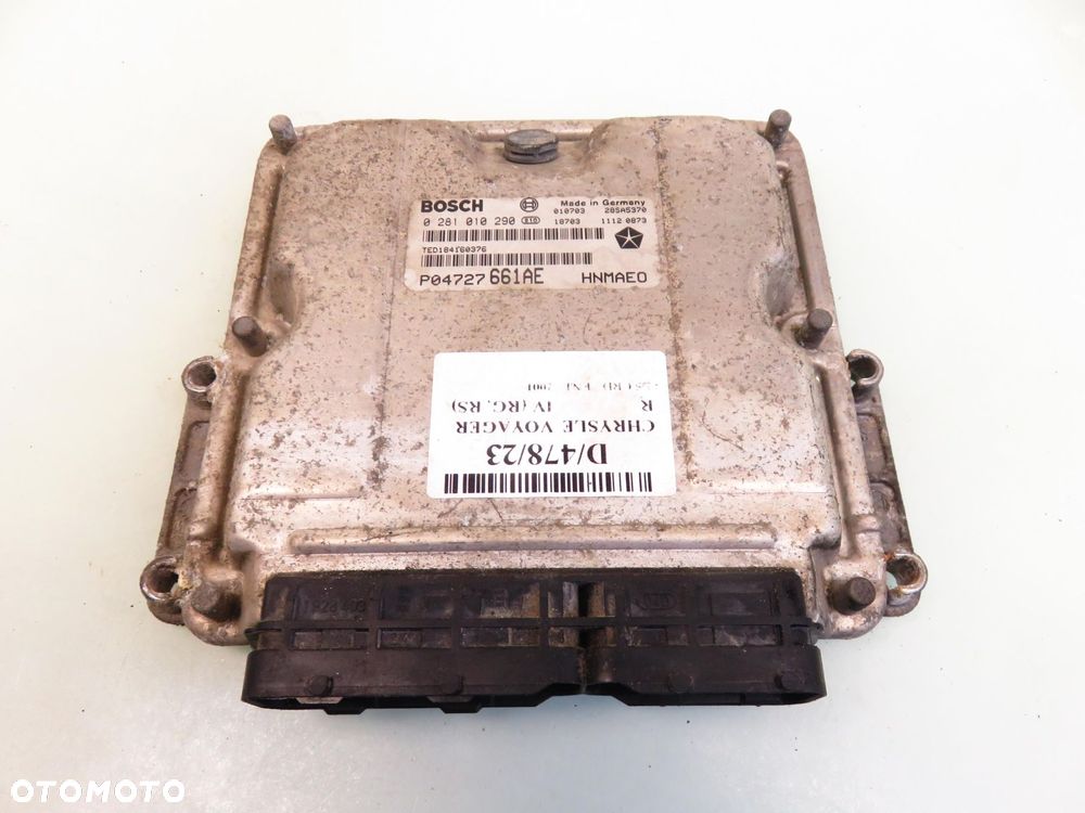 STEROWNIK CHRYSLER VOYAGER IV 2.5 CRD P04727661AE - 1