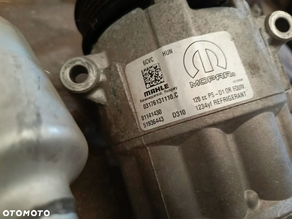 sprezarka klimatyzacji jeep renegade fiat 500X 1.4 TURBO 51936443 - 4