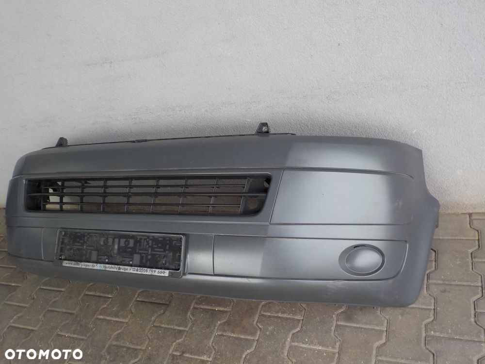 VW T5 LIFT 10- ZDERZAK PRZÓD PRZEDNI KOMPLETNY - 3