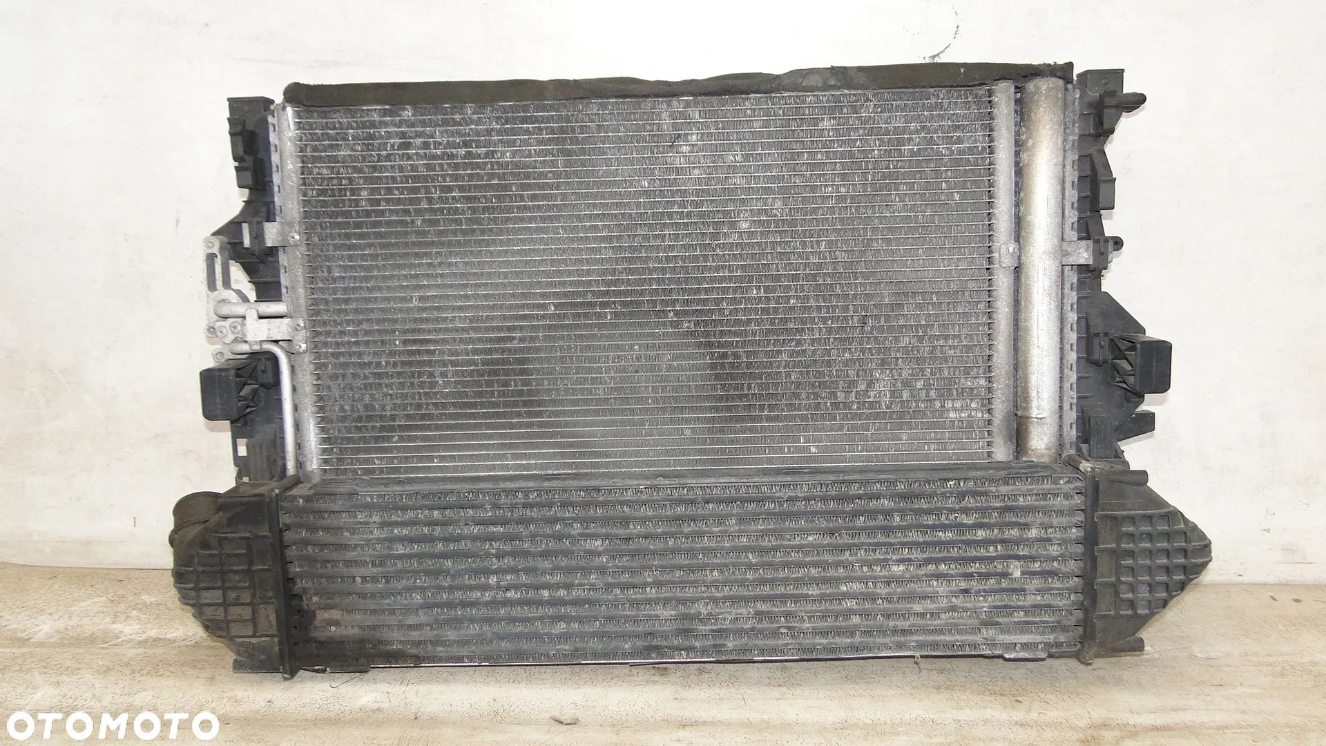 FORD MONDEO 4 MK4 CHŁODNICA WODY KLIMATYZACJI INTERCOOLER WENTYLATOR KOMPLET 1.8TDCI EUROPA - 1