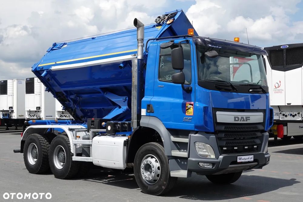 DAF CF 460 / 6x4 / WYWROTKA / HYDROBURTA / HYDROKLAPA / EURO 6 / 2016 ROK / OPONY 100 % / - 13