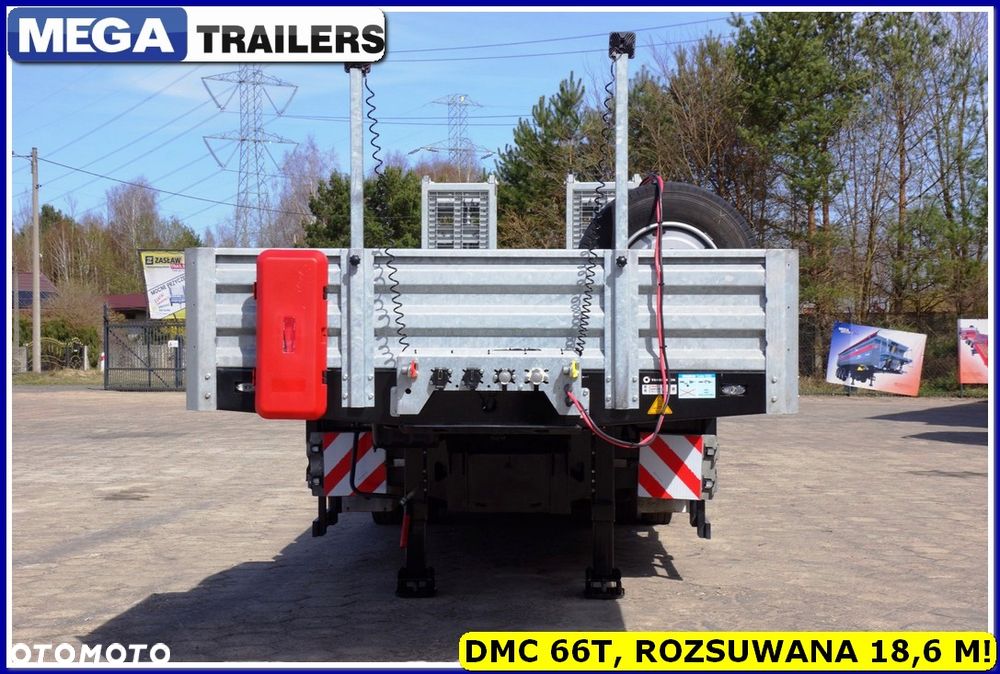 Inny Niska podłoga DMC 66,0 TON, ROZCIĄGANA 18,60 M - pod KONTENERY !!! - 14