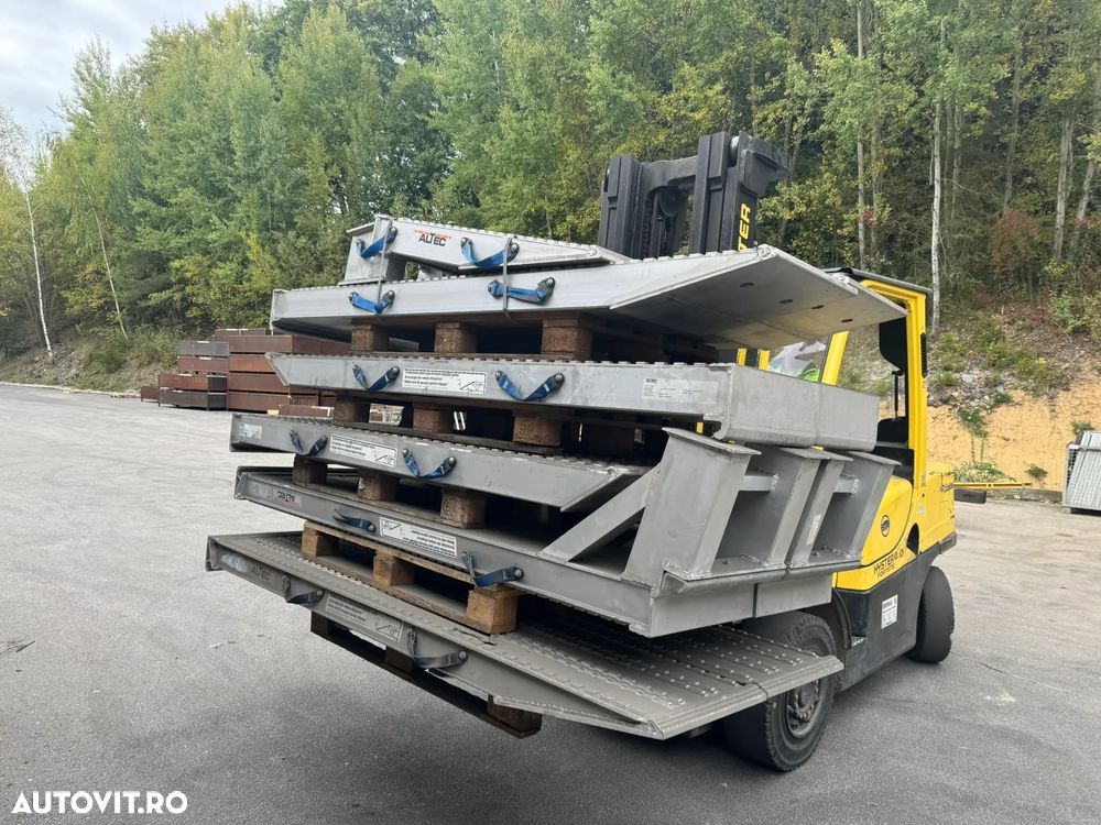 Rampe Rampi ALTEC Made in Germany NOI ORIGINALE VFR120 22 TONE 2,4 m pentru utilaje , camioane - 2