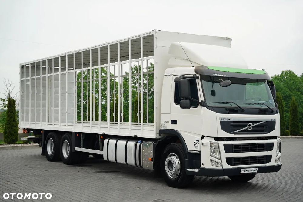 Volvo FM 380 / SOLÓWKA / 6X2 / DO PRZEWOZU ŻYWCA / DROBIU / WINDA 2 000 KG / EURO 5 - 7