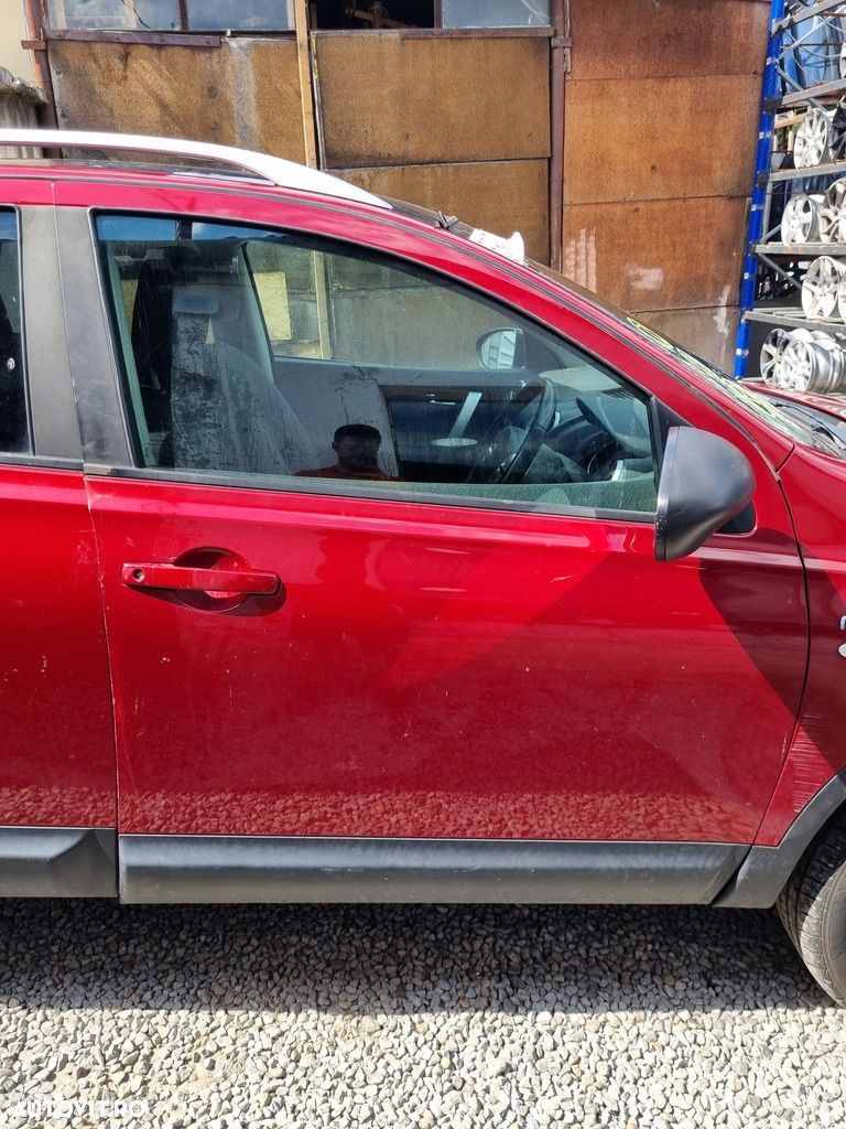 Usa Dreapta Fata Nissan Qashqai Facelift 2010 - 2013 SUV 4 Usi Alizarin crimson NAJ (1300) - 1