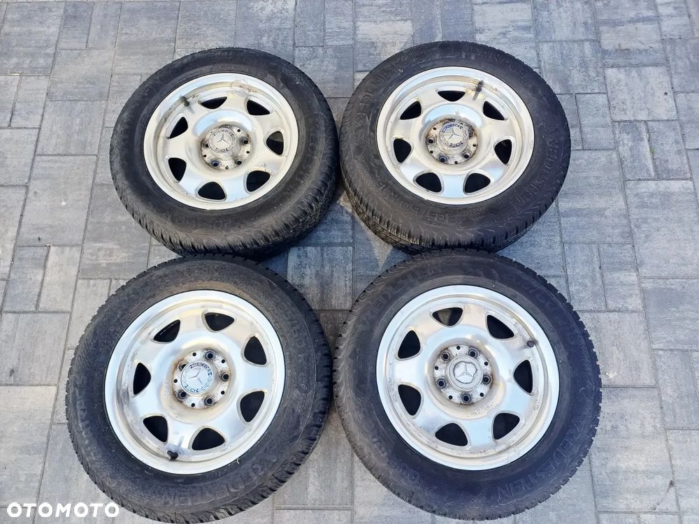 FELGI Z OPONAMI KOŁA ALUMINIOWE MERCEDES SLK R170 R15 5X112 ET37 66,6 mm OPONY VREDESTEIN QUATRAC 5 R15 205/60 WIELOSEZON NR15 - 1