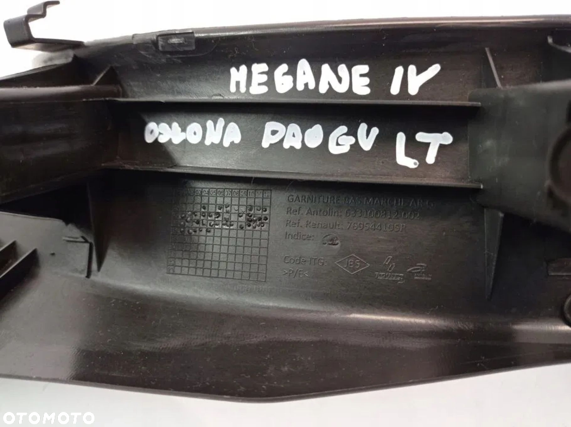 RENAULT MEGANE IV LIFT HB OSŁONA PROGU TYŁ LP - 5
