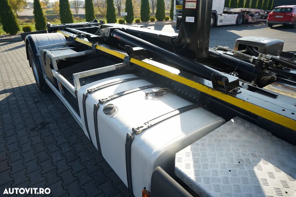 Scania R 360 / 4x2 / SISTEM CÂRLIG (HOOKLIFT) / HIAB XP20S51 / CAPACITATE MAXIMĂ: 20 T / CUTIE MANUALĂ / - 19