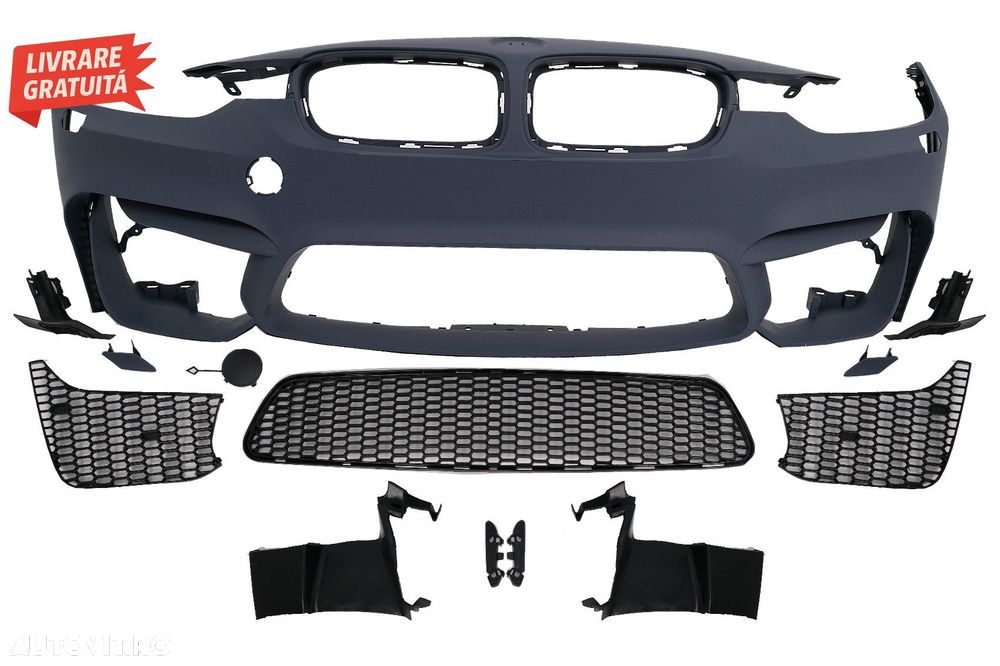 Bara Fata BMW Seria 3 F30 F31 (2011-2019) M3 Design Fara Proiectoare- livrare gratuita - 8