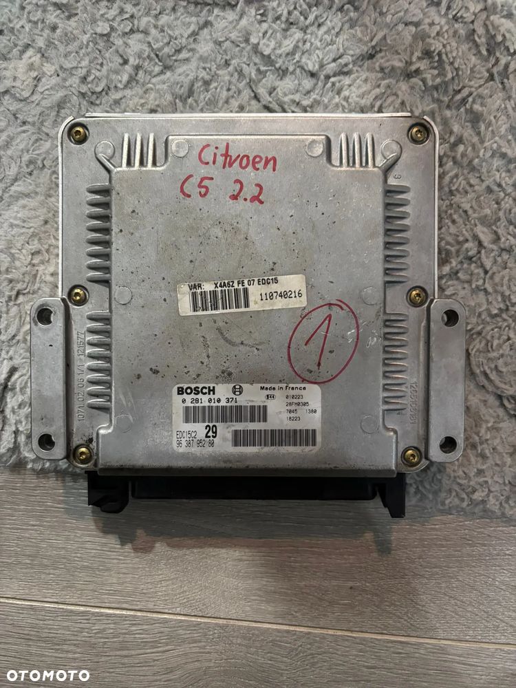 Citroen C% 2.2 sterownik silnika