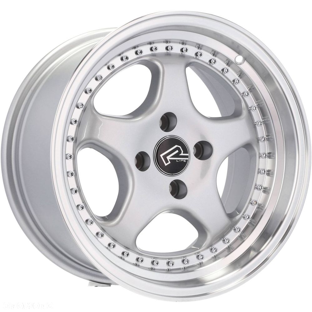 4x Felgi 14 4x100 m.in. do VW Golf II Jetta BMW E30 E21 HONDA CRX Civic IV V VI Rant - BK660 - 2