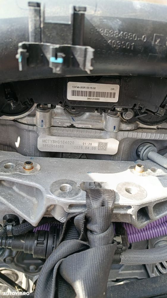 Motor Peugeot 2008 an 2025 9850956980 - 2