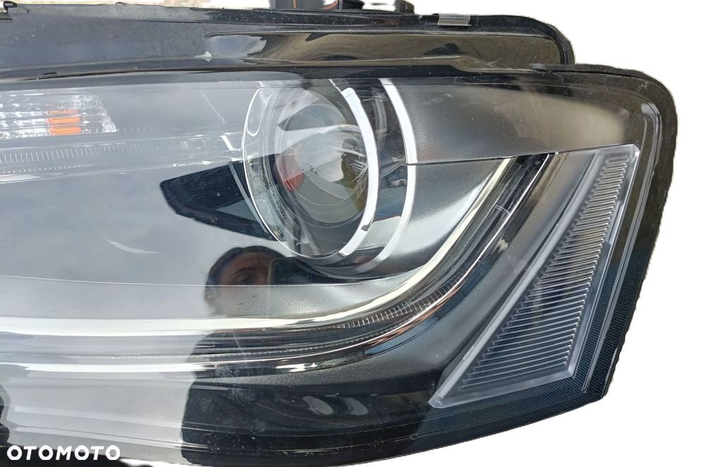 AUDI A4 B8 LIFT 12-15 r. LAMPA lewy przód przednia XENON LED nieskrętna * - 9