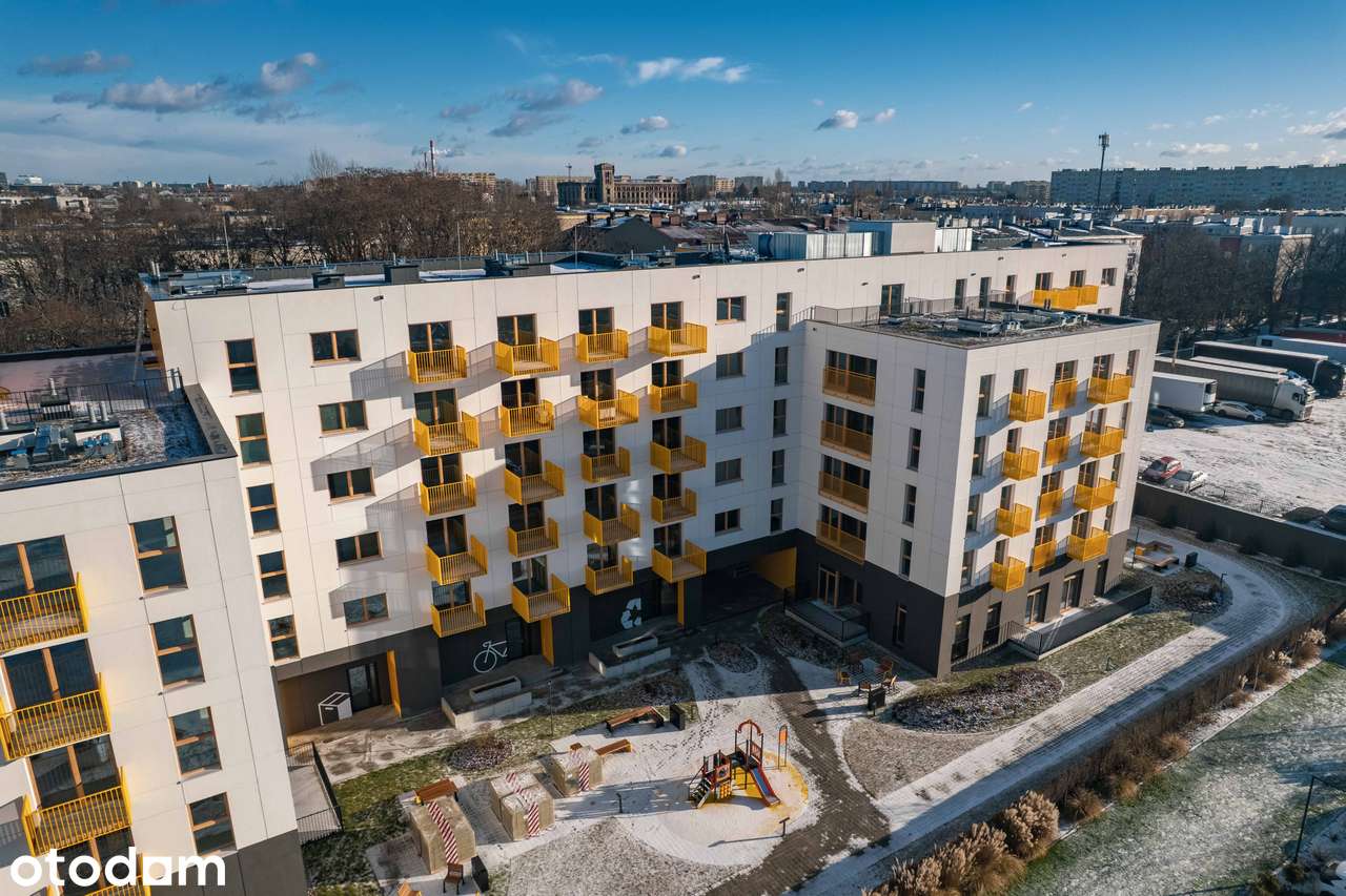 Gotowa kawalerka z loggią - Łódź Górniak - Ul. Dębowa. Od dewelopera.