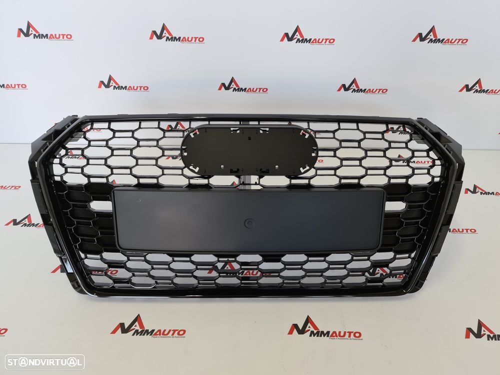 Grelha Frontal Audi A4 B9 look RS4 - 1