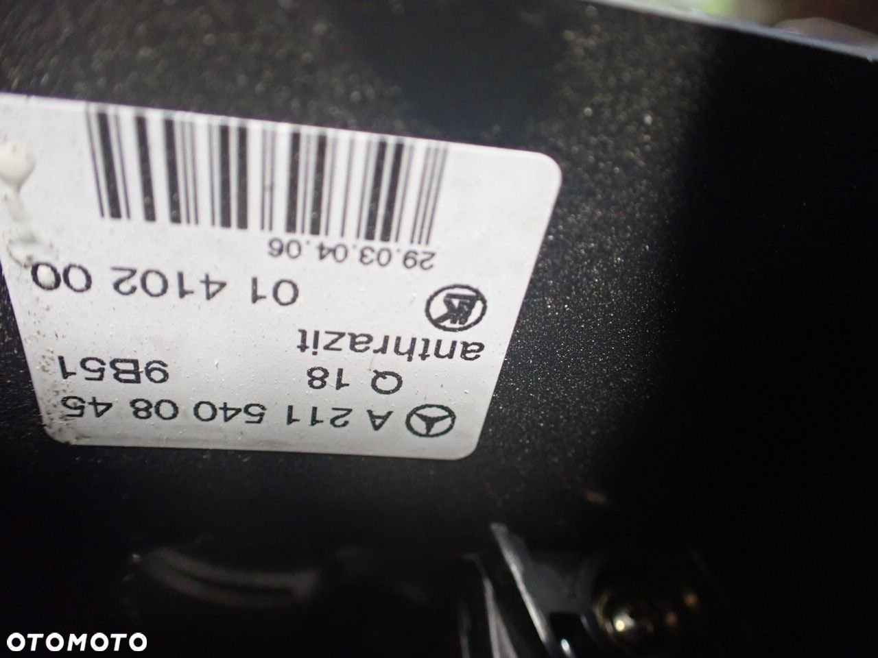 PAJĄK MANETKA MERCEDES-BENZ W211 E220 2.2 A2115400845 - 5